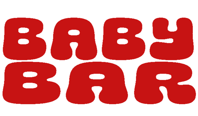 Red BABYBAR wordmark