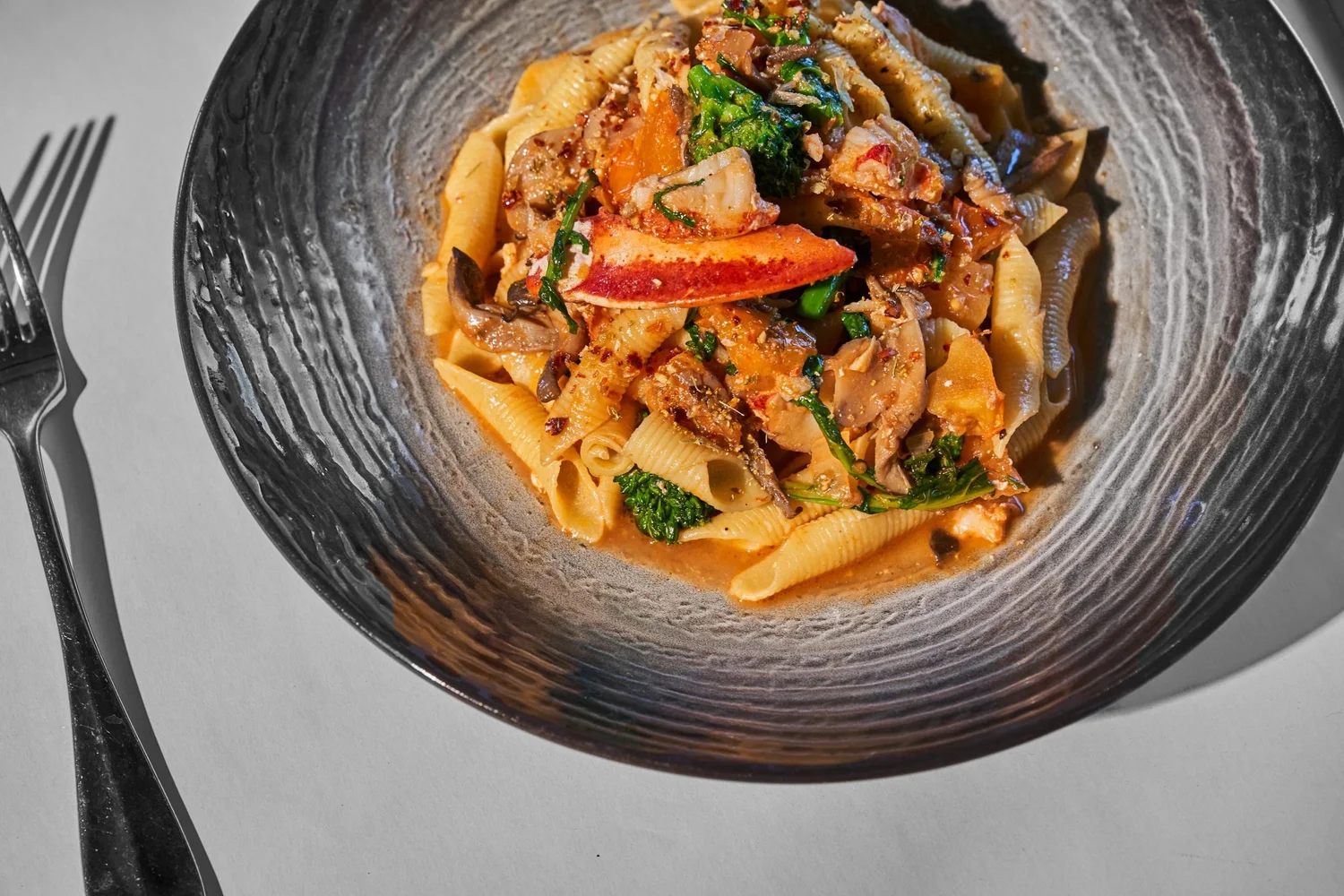 Seasonal pasta at Riverpark