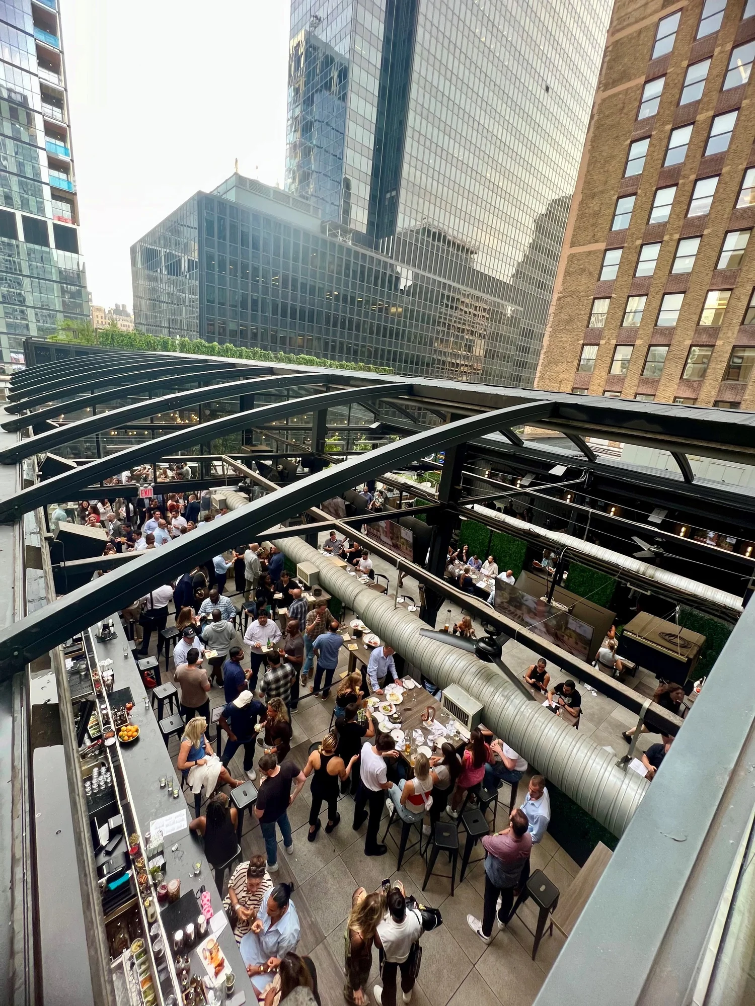 The Canopy rooftop at Versa NYC